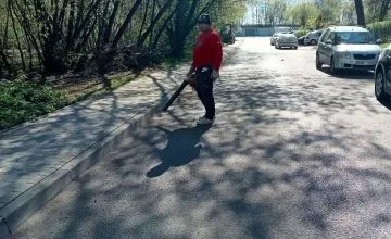 Wiosenne sprzątanie na mieście